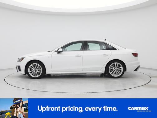 White 2022 Audi A4 S-Line Premium Plus