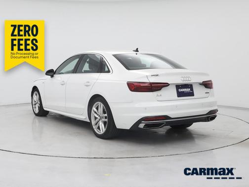 White 2022 Audi A4 S-Line Premium Plus