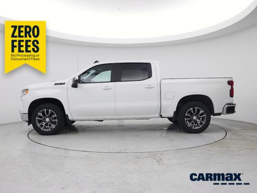White 2023 Chevrolet Silverado 1500 LT