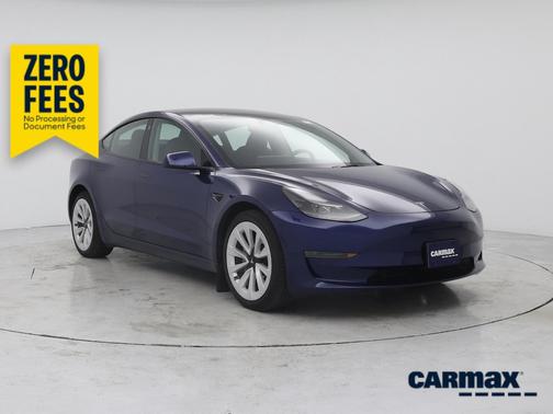 Blue 2023 Tesla Model 3