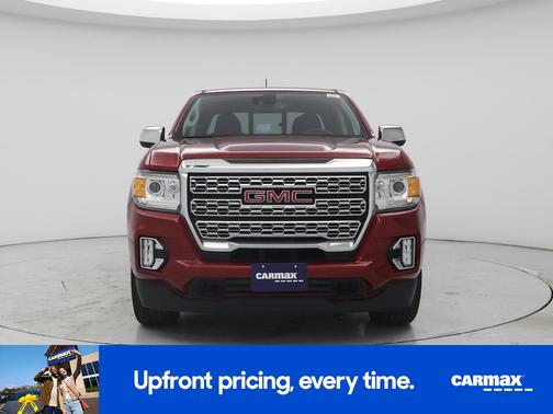 Red 2021 GMC Canyon Denali
