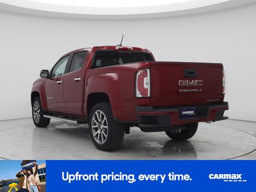 Red 2021 GMC Canyon Denali