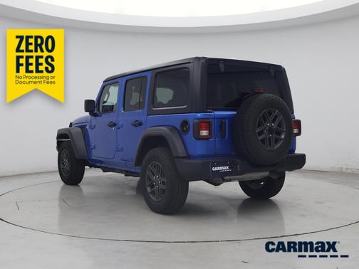 Blue 2024 Jeep Wrangler Sport S