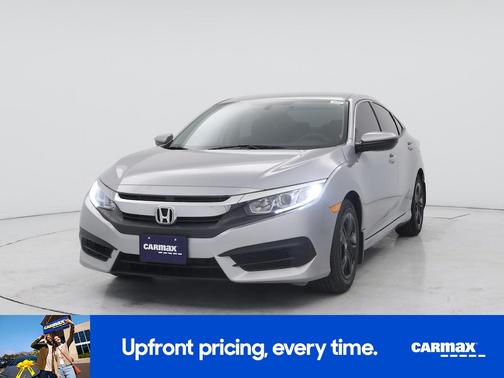 Silver 2018 Honda Civic LX