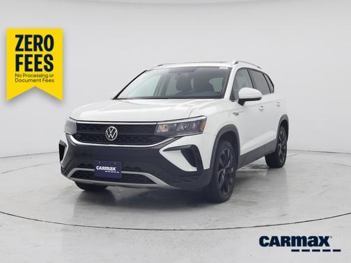 White 2022 Volkswagen Taos SE