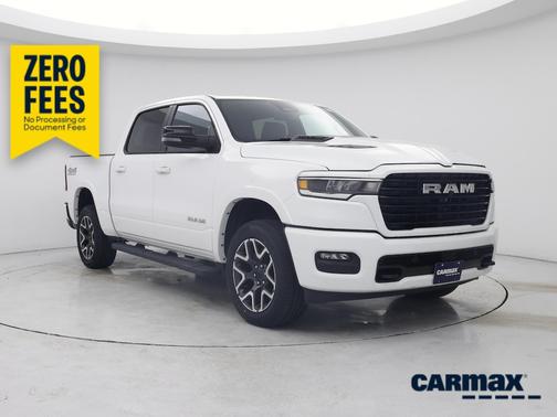 White 2025 RAM 1500 Laramie