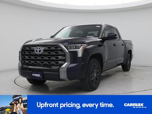 Blue 2023 Toyota Tundra Hybrid Platinum