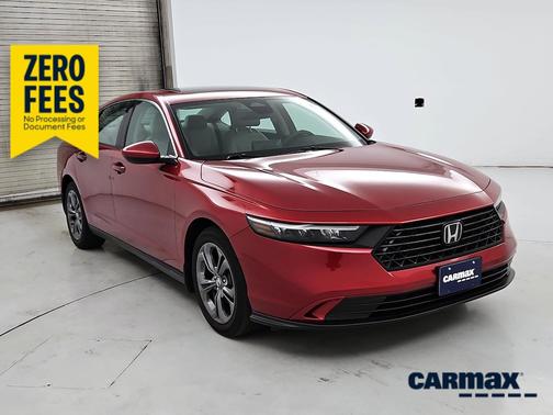 Red 2023 Honda Accord EX