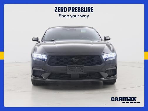 Black 2025 Ford Mustang Ecoboost