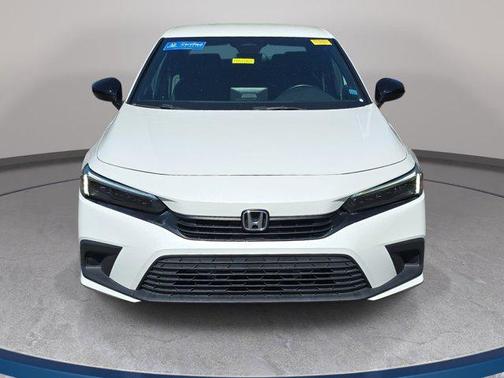 Platinum White Pearl 2023 Honda Civic Sport
