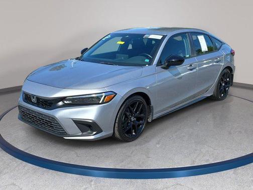 Lunar Silver Metallic 2023 Honda Civic Sport