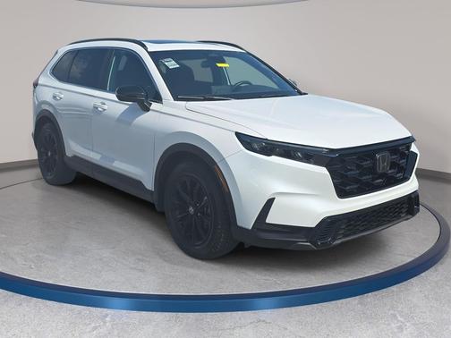 Platinum White Pearl 2024 Honda CR-V Hybrid Sport FWD