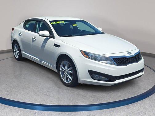 Snow White Pearl 2013 Kia Optima EX