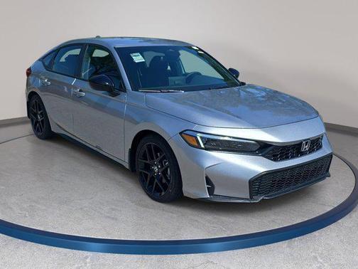 Solar Silver Metallic 2026 Honda Civic Sport