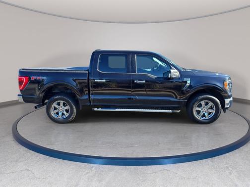 Agate Black Metallic 2021 Ford F-150 XLT