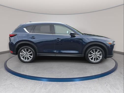 Deep Crystal Blue Mica 2021 Mazda CX-5 Grand Touring Reserve
