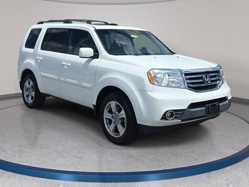White Diamond Pearl 2014 Honda Pilot EX-L