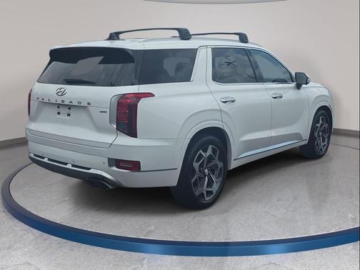 Hyper White 2021 Hyundai PALISADE Calligraphy