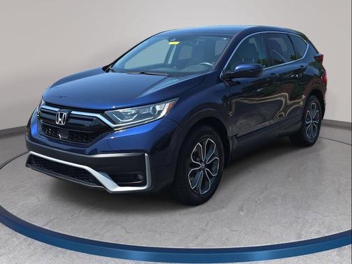 Obsidian Blue Pearl 2022 Honda CR-V AWD EX