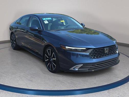 Canyon River Blue Metallic 2023 Honda Accord Hybrid Touring