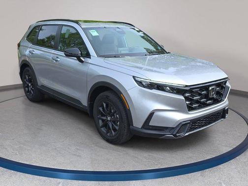 Solar Silver Metallic 2026 Honda CR-V Hybrid Sport-L AWD