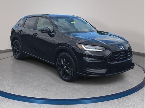 Crystal Black Pearl 2025 Honda HR-V 2WD Sport