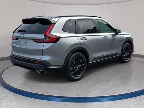 Solar Silver Metallic 2026 Honda CR-V Hybrid Sport-L FWD