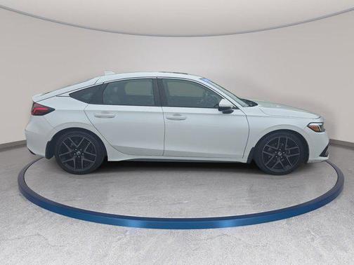 Platinum White Pearl 2024 Honda Civic Sport Touring