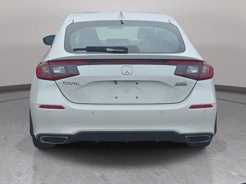 Platinum White Pearl 2024 Honda Civic Sport Touring