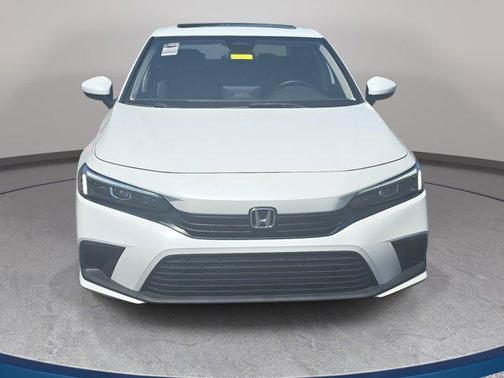 Platinum White Pearl 2024 Honda Civic EX