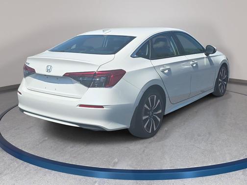 Platinum White Pearl 2024 Honda Civic EX