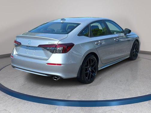 Solar Silver Metallic 2025 Honda Civic Sport