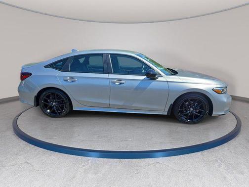 Solar Silver Metallic 2025 Honda Civic Sport