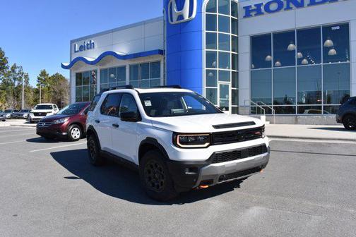 Platinum White Pearl 2026 Honda Passport AWD TrailSport Elite Blackout SUV