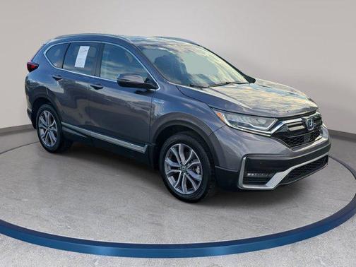 Modern Steel Metallic 2022 Honda CR-V Hybrid Touring