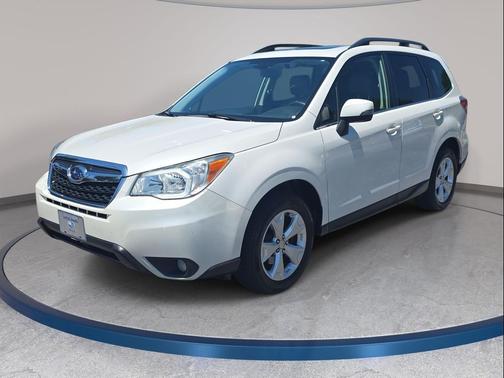 Satin White Pearl 2014 Subaru Forester 2.5i Touring