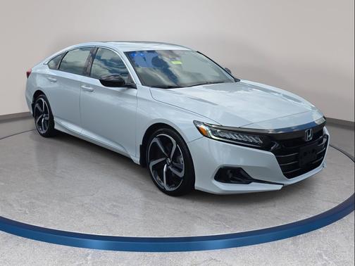 Platinum White Pearl 2022 Honda Accord Sport 1.5T
