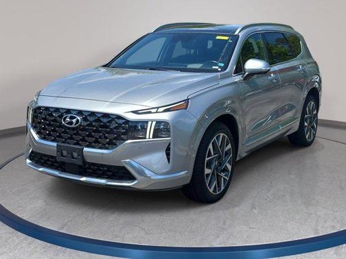 Shimmering Silver 2023 Hyundai SANTA FE Calligraphy