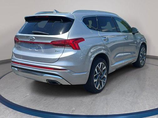 Shimmering Silver 2023 Hyundai SANTA FE Calligraphy
