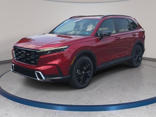 Radiant Red Metallic 2026 Honda CR-V Hybrid Sport Touring AWD