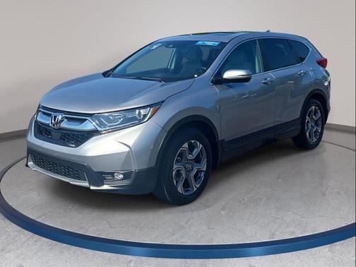Lunar Silver Metallic 2017 Honda CR-V EX-L