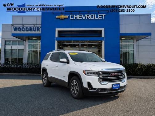 Summit White 2023 GMC Acadia SLT