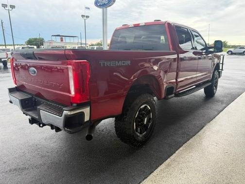 Red 2025 Ford F-250 TREMOR