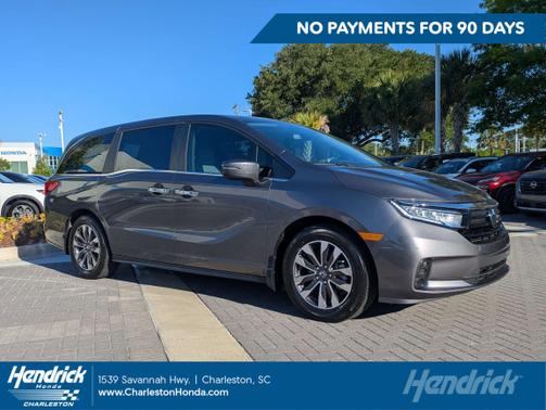 Modern Steel Metallic 2024 Honda Odyssey