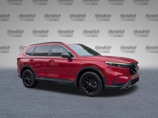 Radiant Red Metallic 2024 Honda CR-V Hybrid