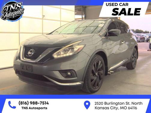 Gun Metallic 2017 Nissan Murano Platinum