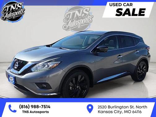 Gun Metallic 2017 Nissan Murano Platinum