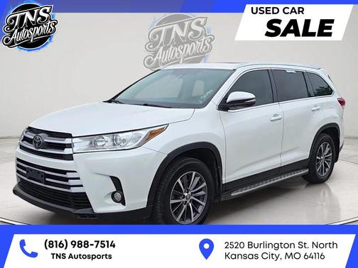 Blizzard Pearl 2019 Toyota Highlander XLE