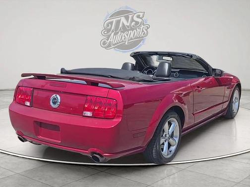 Red 2008 Ford Mustang GT Premium