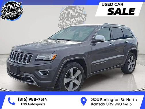 Granite Crystal Metallic Clearcoat 2015 Jeep Grand Cherokee Overland